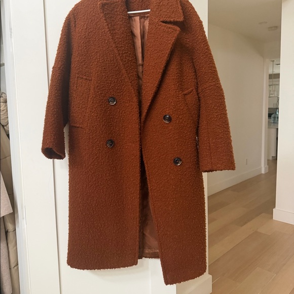 Top shop teddy coat size 2 - Picture 2 of 3
